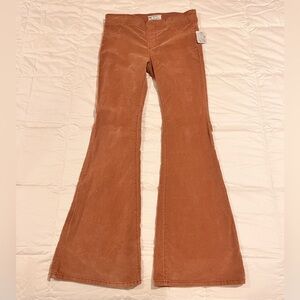 Free People Corduroy Bell Bottom Pants